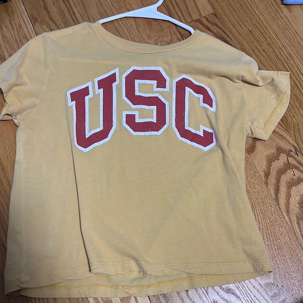 USC Small cropped tee